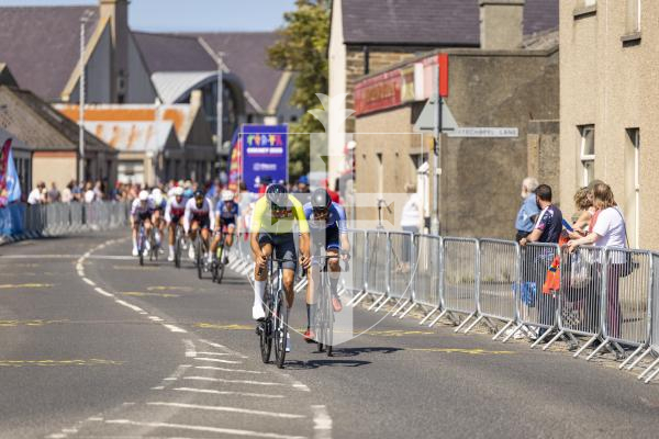 Picture by Sophie Rabey.  18-07-25.  ISLAND GAMES 2025 in Orkney.  Cycling Town Crit Mens.