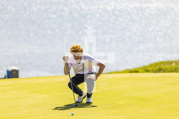Picture by Sophie Rabey.  16-07-25.  ISLAND GAMES 2025 in Orkney.  
Mens Golf at Stromness Golf Club.