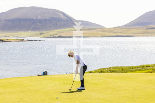 Picture by Sophie Rabey.  16-07-25.  ISLAND GAMES 2025 in Orkney.  
Mens Golf at Stromness Golf Club.