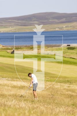Picture by Sophie Rabey.  16-07-25.  ISLAND GAMES 2025 in Orkney.  
Mens Golf at Stromness Golf Club.