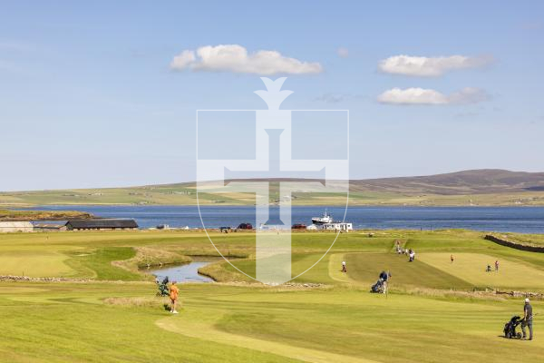 Picture by Sophie Rabey.  16-07-25.  ISLAND GAMES 2025 in Orkney.  
Mens Golf at Stromness Golf Club.