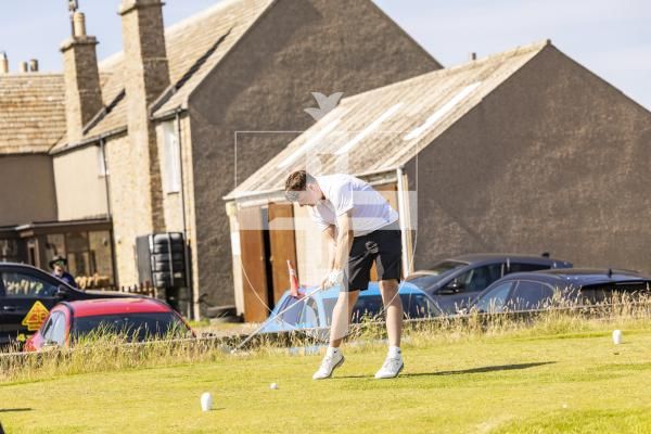 Picture by Sophie Rabey.  16-07-25.  ISLAND GAMES 2025 in Orkney.  
Mens Golf at Stromness Golf Club.