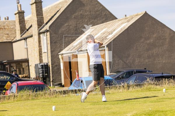 Picture by Sophie Rabey.  16-07-25.  ISLAND GAMES 2025 in Orkney.  
Mens Golf at Stromness Golf Club.