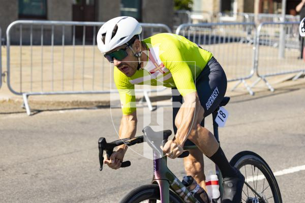 Picture by Sophie Rabey.  16-07-25.  ISLAND GAMES 2025 in Orkney.  
Cycling Road Race - Mens.