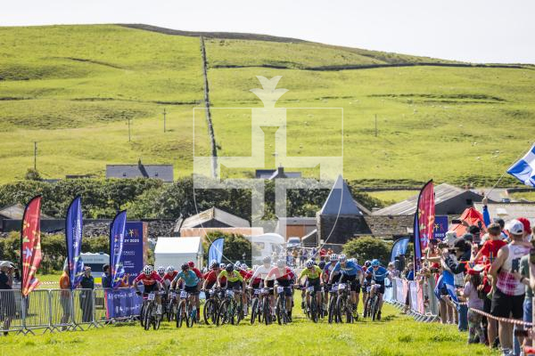 Picture by Sophie Rabey.  17-07-25.  ISLAND GAMES 2025 in Orkney.  
Cycling - Mountain biking cross country.
