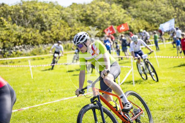 Picture by Sophie Rabey.  17-07-25.  ISLAND GAMES 2025 in Orkney.  
Cycling - Mountain biking cross country.