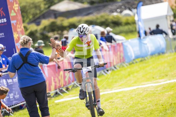 Picture by Sophie Rabey.  17-07-25.  ISLAND GAMES 2025 in Orkney.  
Cycling - Mountain biking cross country.