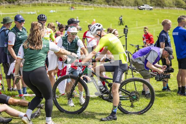 Picture by Sophie Rabey.  17-07-25.  ISLAND GAMES 2025 in Orkney.  
Cycling - Mountain biking cross country.