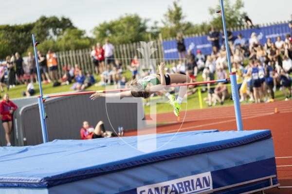 Picture by Sophie Rabey.  17-07-25.  ISLAND GAMES 2025 in Orkney.  
Lauren Gilchrist in the High Jump Women