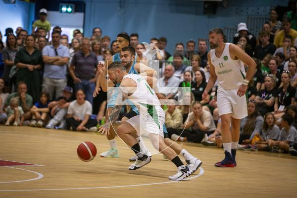 Picture by Luke Le Prevost. 13-07-23.
Island Games 2023 - Basketball at Beau Sejour. Guernsey v Menorca.