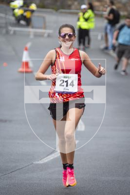 Picture by Luke Le Prevost. 13-07-23.
Island Games 2023 - Half Marathon along Town Seafront. Women's Race