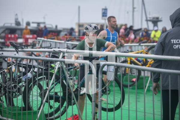 Picture by Luke Le Prevost. 14-07-23.
Island Games 2023 - Triathlon Team Relay Race on Albert Pier and Town Seafront.
