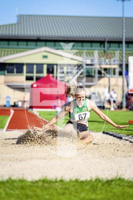 Picture by Sophie Rabey.  15-07-25.  ISLAND GAMES 2025 in Orkney.  
Victoria Hancock won Gold in the Long Jump.