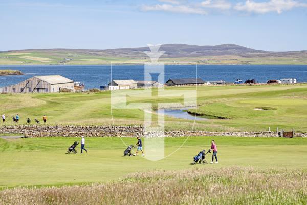 Picture by Sophie Rabey.  16-07-25.  ISLAND GAMES 2025 in Orkney.  
Mens Golf at Stromness Golf Club.