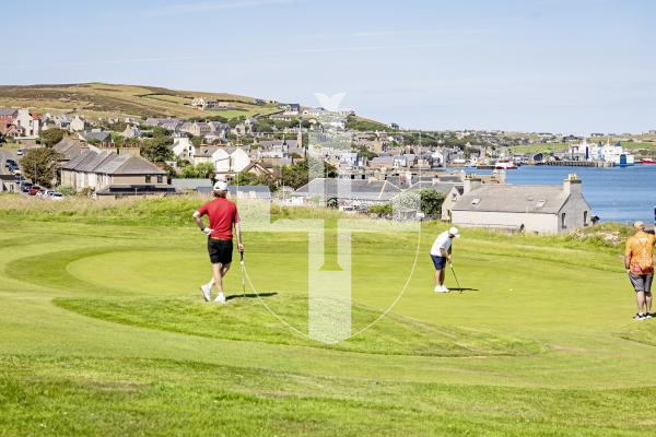 Picture by Sophie Rabey.  16-07-25.  ISLAND GAMES 2025 in Orkney.  
Mens Golf at Stromness Golf Club.