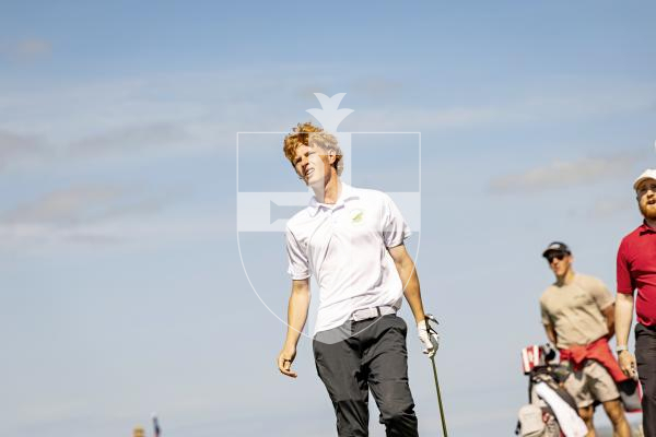 Picture by Sophie Rabey.  16-07-25.  ISLAND GAMES 2025 in Orkney.  
Mens Golf at Stromness Golf Club.
Jayden Tucknott
