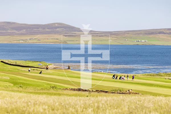 Picture by Sophie Rabey.  16-07-25.  ISLAND GAMES 2025 in Orkney.  
Mens Golf at Stromness Golf Club.