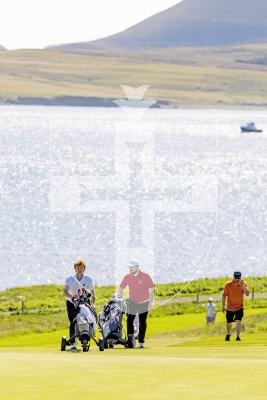 Picture by Sophie Rabey.  16-07-25.  ISLAND GAMES 2025 in Orkney.  
Mens Golf at Stromness Golf Club.
Jayden Tucknott