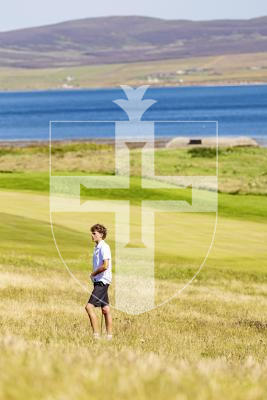 Picture by Sophie Rabey.  16-07-25.  ISLAND GAMES 2025 in Orkney.  
Mens Golf at Stromness Golf Club.
Conor Mckenna