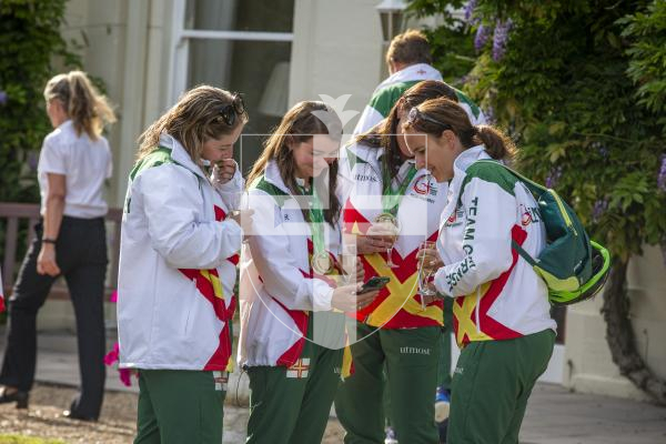Picture by Luke Le Prevost. 20-07-23.Vin d'Honneur at Government House - Island Games Guernsey 2023 athletes, organisers and volunteers gathered to celebrate their achievements.