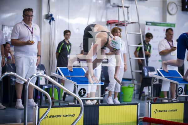 Picture By Peter Frankland. 13-07-23 Guernsey NatWest International Island Games 2023. Swimming Day Four. Molly Staples
