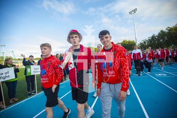 Picture By Peter Frankland. 14-07-23 Guernsey International Island Games 2023. Closing Ceremony at Footes Lane.