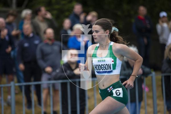 Picture By Peter Frankland. 14-07-23 Guernsey International Island Games 2023. Footes Lane - Athletics. Darcey Hodgson.