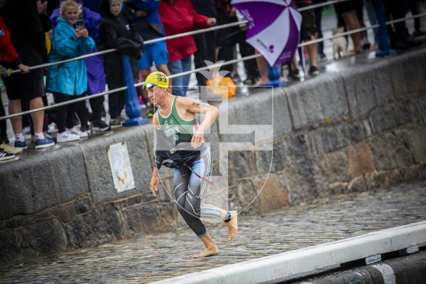 Picture by Sophie Rabey.  14-07-23.  
Guernsey 2023 NatWest International Island Games - Triathlon Relay in St Peter Port.