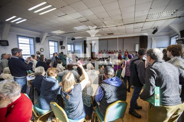 Picture by Sophie Rabey.  25-11-23.  Christmas Fayre at Vale Church Hall selling homemade cakes, books, raffle etc.  There was also a childrens choir singing christmas songs for everyone to enjoy.