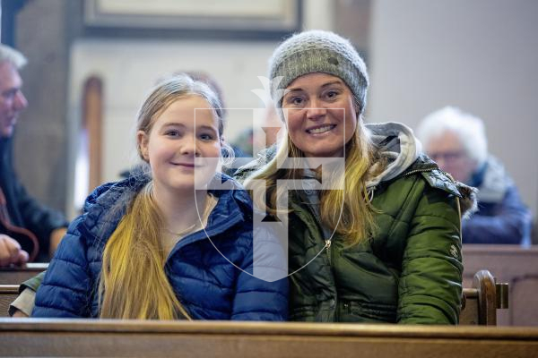 Picture by Peter Frankland. 13-02-24 Town Church - Cheshire Home fundraising pancake day event. Katrine Svejstrup, 11 and Jeanne Svejstrup.