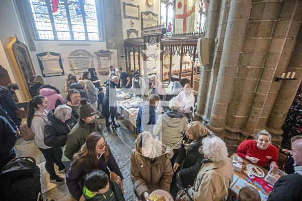 Picture by Peter Frankland. 13-02-24 Town Church - Cheshire Home fundraising pancake day event.