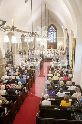 Picture by Sophie Rabey.  25-05-24.  Guernsey Welsh Male Voice Choir in concert at St Saviours Church.