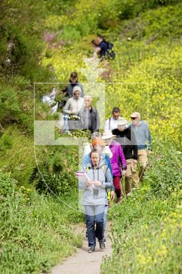 Picture by Sophie Rabey.  26-05-24.   Spring walking festival started this weekend.  Amanda Johns lead a walk around the Fort Hoummet headland.