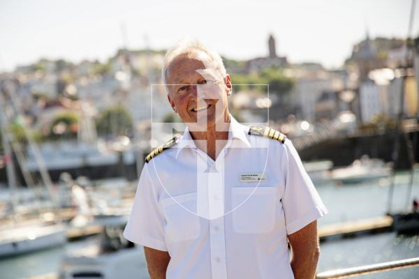 Picture by Sophie Rabey.  30-05-24.  Guernsey Harbour Master Capt. David Barker for retirement interview.