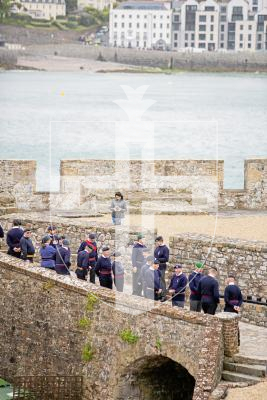 Pictured by Connor Rabey. 15/06/2024.
21 Gun Salute at Castle Cornet to celebrate the King's Birthday.