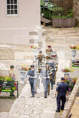 Pictured by Connor Rabey. 15/06/2024.
21 Gun Salute at Castle Cornet to celebrate the King's Birthday.