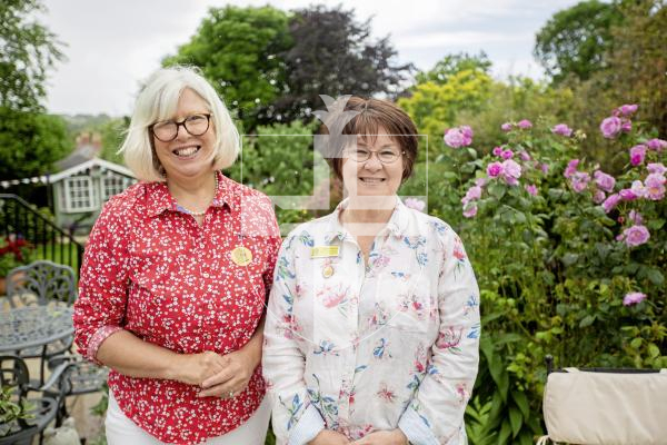 Pictured by Connor Rabey. 15/06/2024.
Longfrie House Open Garden event, raising money for Queen's Nursing Institute. 
L-R Dr Nicola Brink and Alison Carney (Diabetes Nurse Specialist and Queens Nurse).