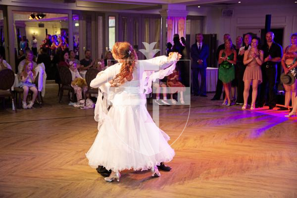 Pictured by Connor Rabey. 15/06/2024. 
Guernsey You Can Dance event held at St Pierre Park Hotel. 
Karen Michel (Dancer Competing in the event)  and Brent Homan (Dancer Competing in the event).