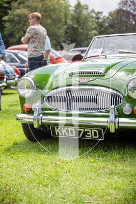 Picture by Connor Rabey.  16-06-24.  Guernsey Classic Car Show at Saumarez Park.
Austin Healey 3000 Mk3.
