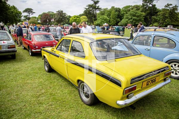 Picture by Connor Rabey.  16-06-24.  Guernsey Classic Car Show at Saumarez Park.
Ford Escort Mexico.