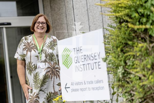 Picture by Peter Frankland. 26-06-25 Liz Curtis has been nominated for a Pride of Guernsey award for Teacher of the Year.