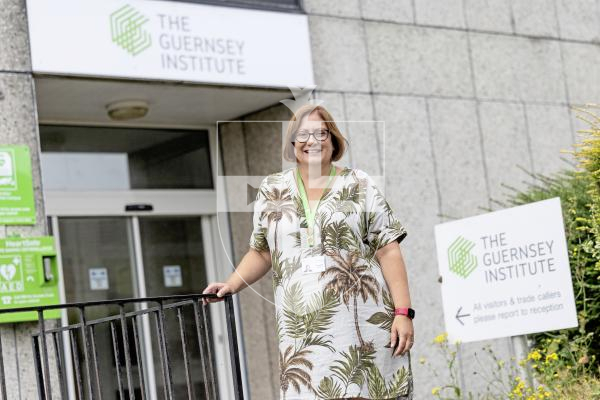 Picture by Peter Frankland. 26-06-25 Liz Curtis has been nominated for a Pride of Guernsey award for Teacher of the Year.