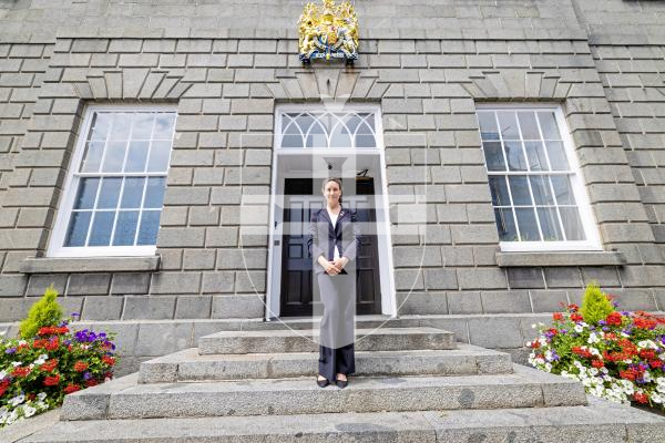 Picture by Peter Frankland. 01-07-25 First meeting of the new States at The Royal Court. For election of president of P&R. Deputy Lindsay De Sausmarez has been elected as the president of P&R.