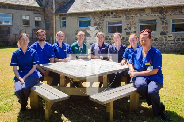 Pictures by Erin Vaudin. 03.07.2025. Pride of Guernsey 2025. The Community Nurses - South Team have been nominated for the carer of the year award.