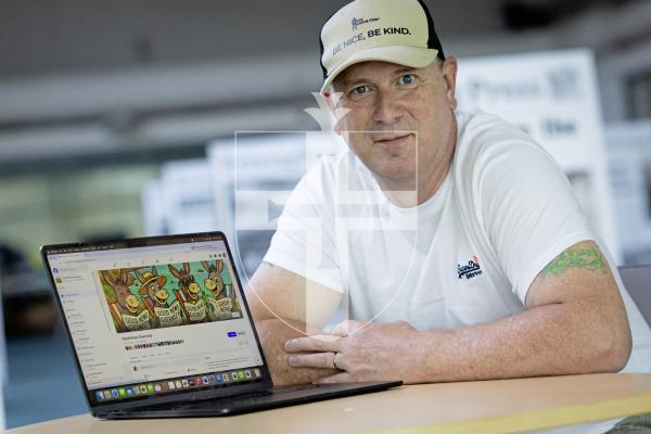 Picture by Peter Frankland. 03-07-25 Richard Vahey has started a Facebook Group called Good News Guernsey which is rapidly collecting members.