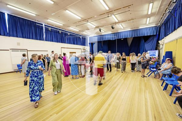 Picture by Sophie Rabey.  08-07-25.  La Mare De Carteret held an open afternoon for former students, staff and parents to have a tour of the school and meet up with old peers.