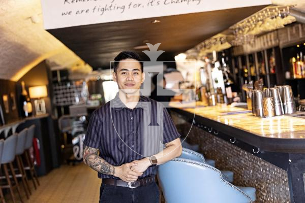 Picture by Sophie Rabey.  10-07-25.  Kevin Castro has been nominated for Customer Service in the Pride of Guernsey 2025 awards.