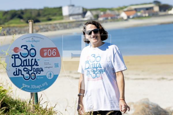 Picture by Peter Frankland. 12-07-25 Liz Stonebridge of Les Bourgs has been nominated for a Pride of Guernsey award. Bailiwick Community Hero.