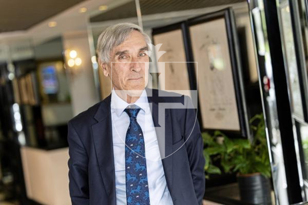 Picture by Sophie Rabey.  10-09-25.  Interview with Sir John Redwood at Duke of Richmond Hotel.