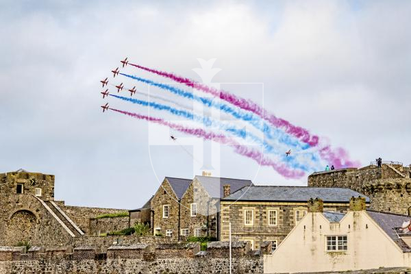 Picture by Peter Frankland. 09-09-25  Battle of Britain Air Display 2025. Air show. Red Arrows